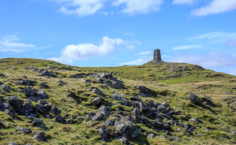 Hallin Fell's summit Hallin Fell's summit